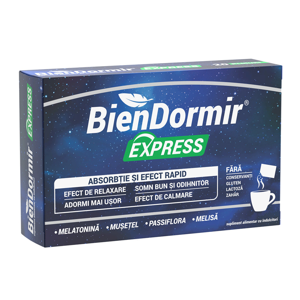 Bien Dormir Express, 20 plicuri, Fiterman