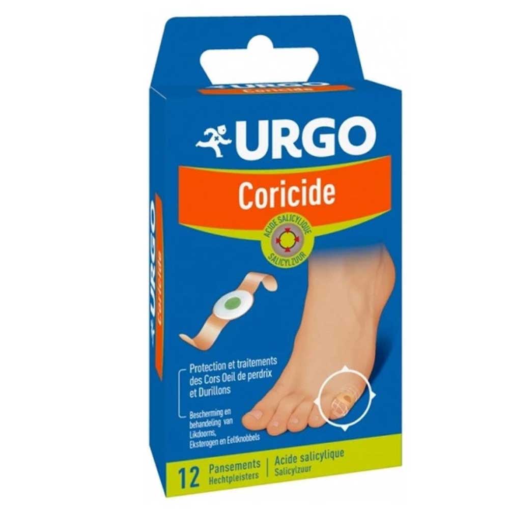 Plasturi pentru bataturi cu acid salicilic UrgoCoricide, 12 bucati, Urgo