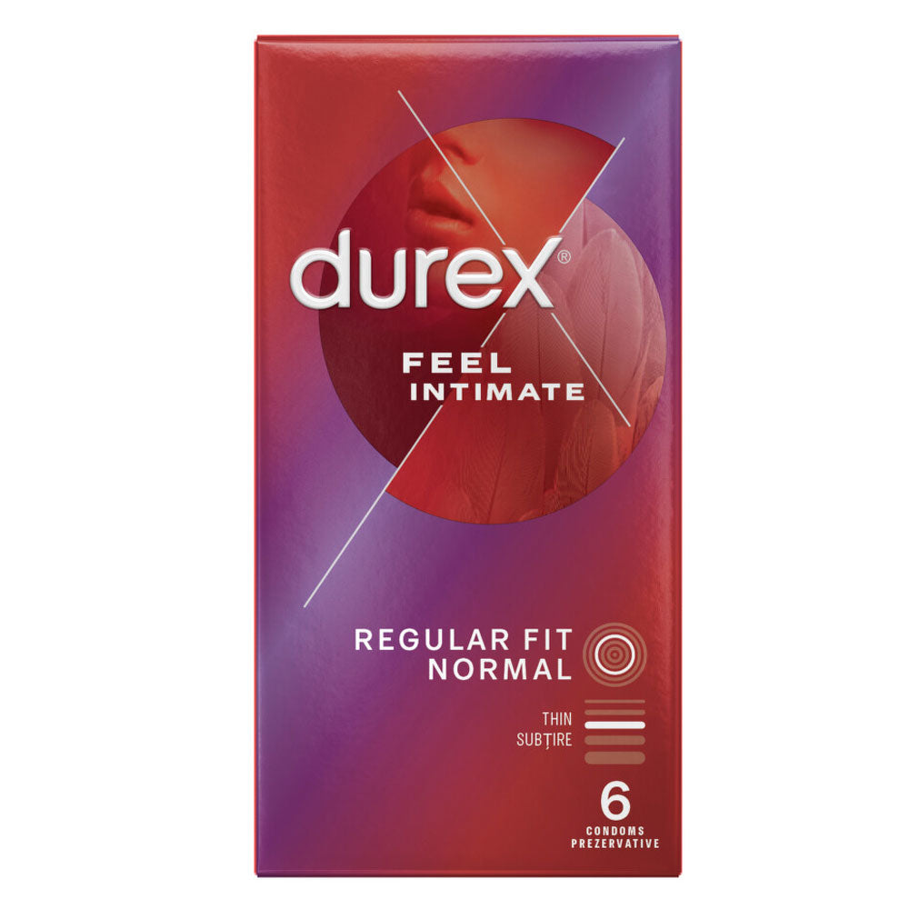 Prezervative Feel Intimate, 6 bucati, Durex