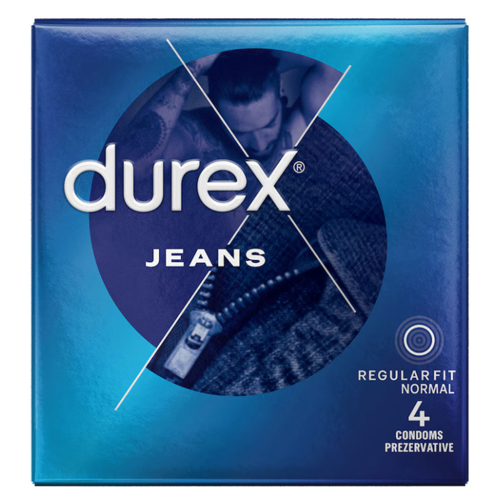 Prezervative Jeans, 4 bucati, Durex
