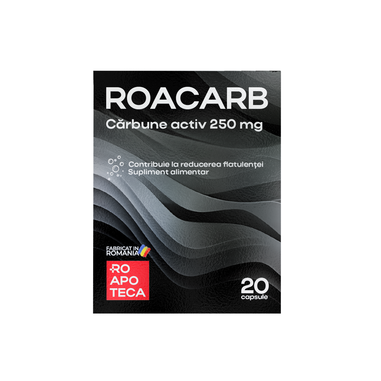 ROACARB – Carbune activ pentru confort digestiv
