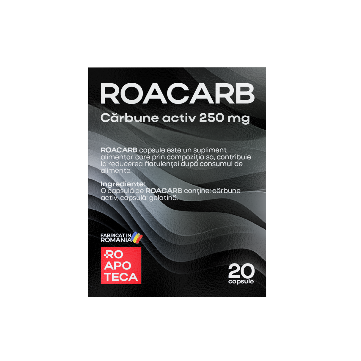 ROACARB – Carbune activ pentru confort digestiv