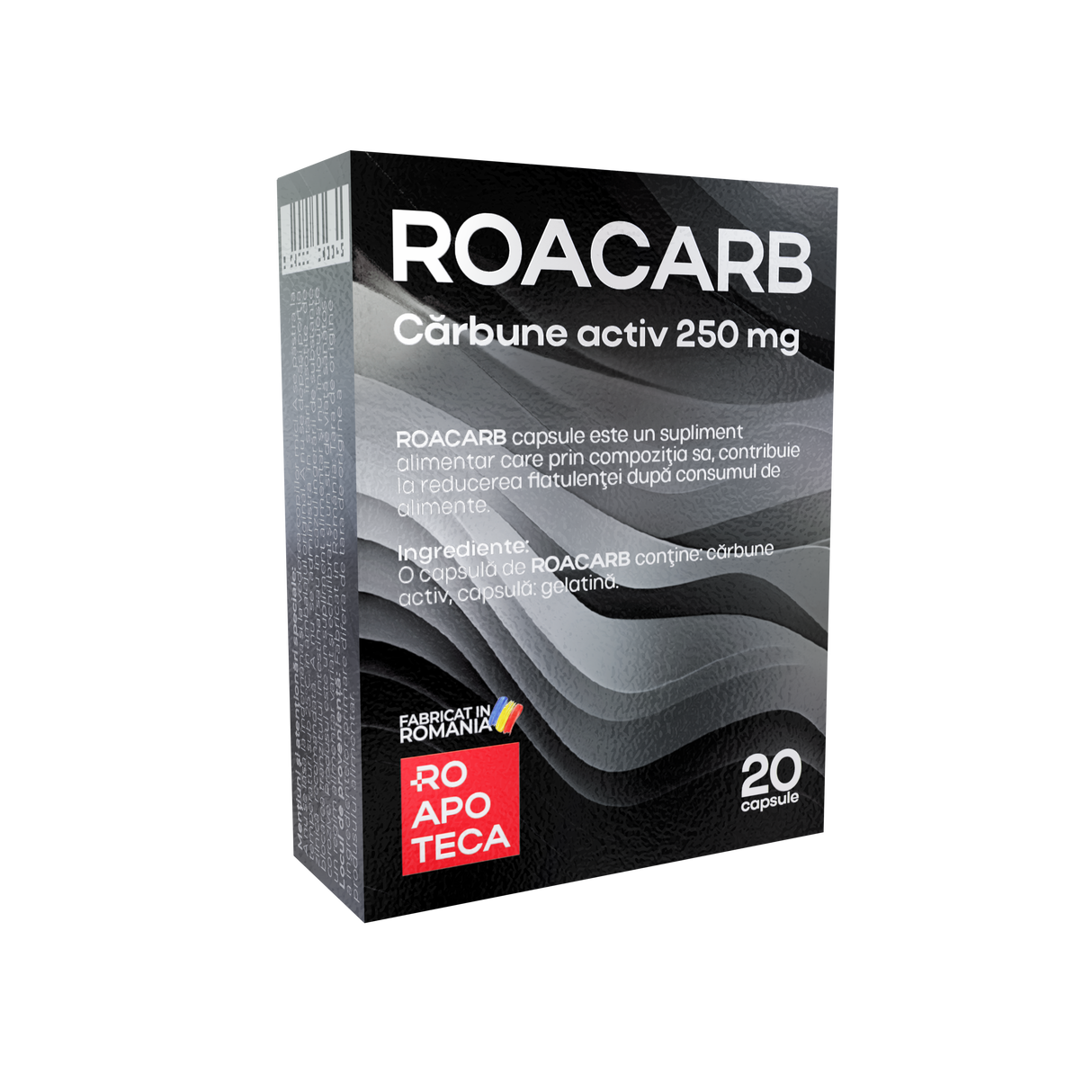 ROACARB – Carbune activ pentru confort digestiv