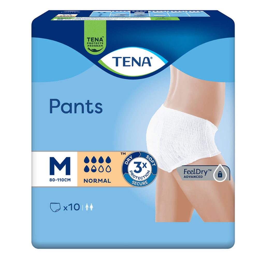Scutece (chiloti) pentru adulti Tena Pants Normal Medium, 10 Bucati