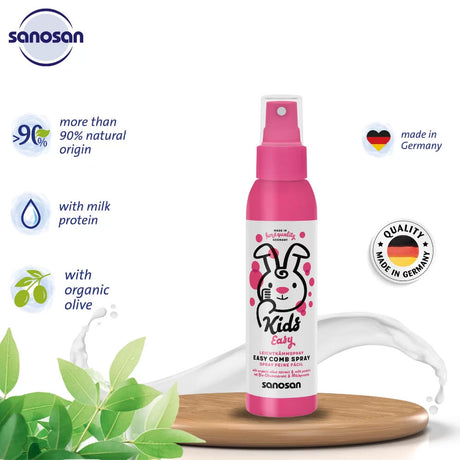 Spray pentru pieptanare usoara, fetite, 125ml, Sanosan