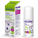 Spray protectiv impotriva tantarilor si capuselor SPF 50 Santaderm, 100 ml, Parasites