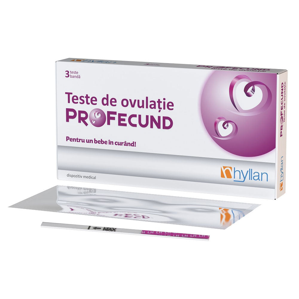 Teste de ovulatie Profecund, 3 teste, Hyllan