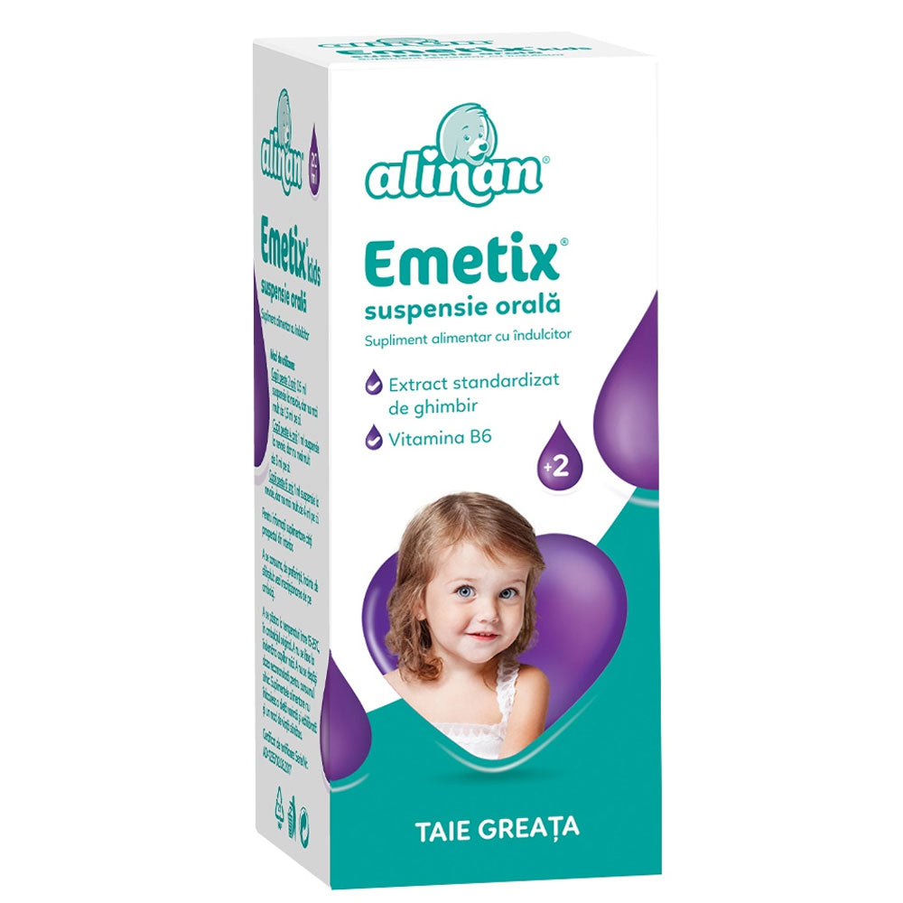 Suspensie orala Alinan Emetix, 20ml, Fiterman Pharma