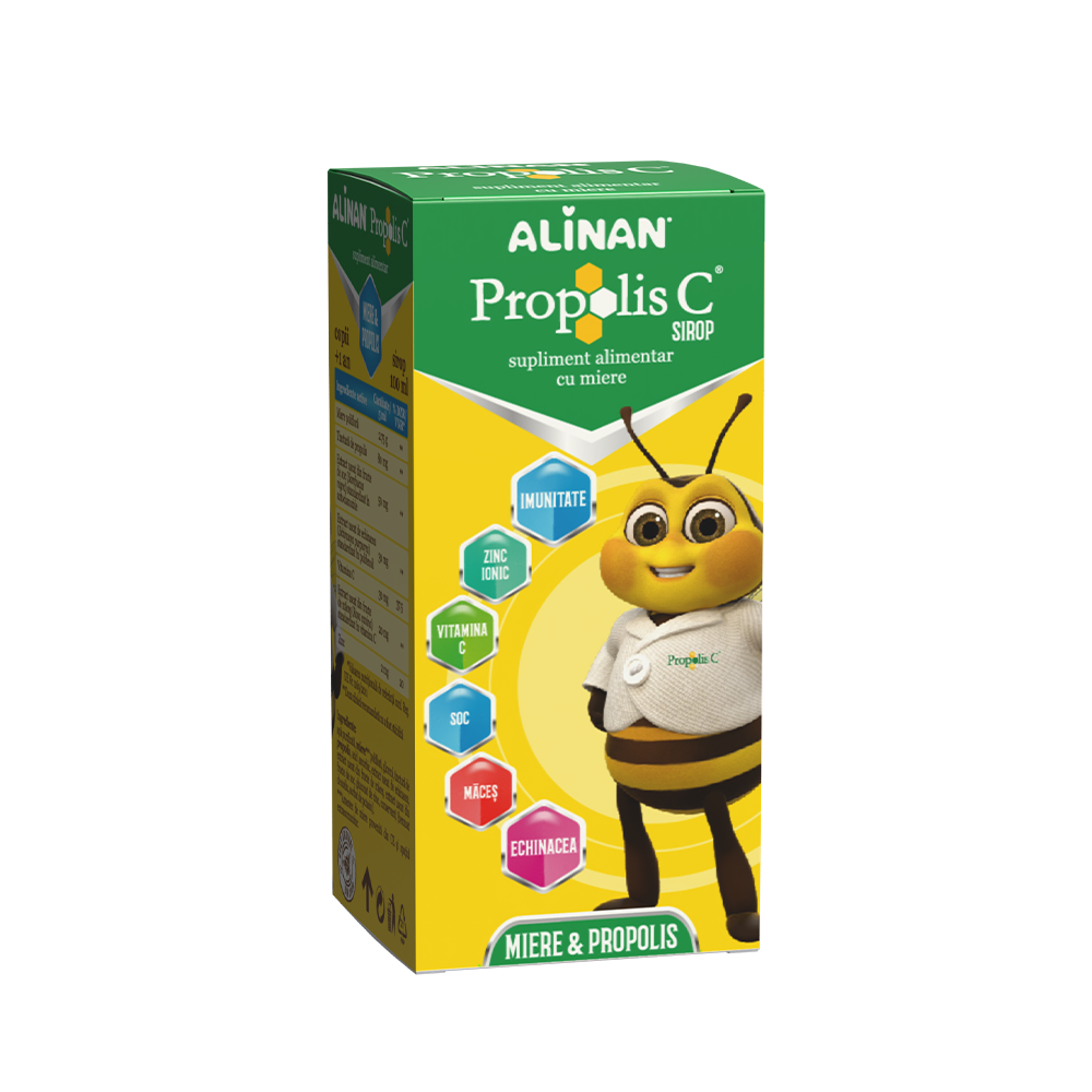 Alinan Propolis C sirop, 100 ml, Fiterman