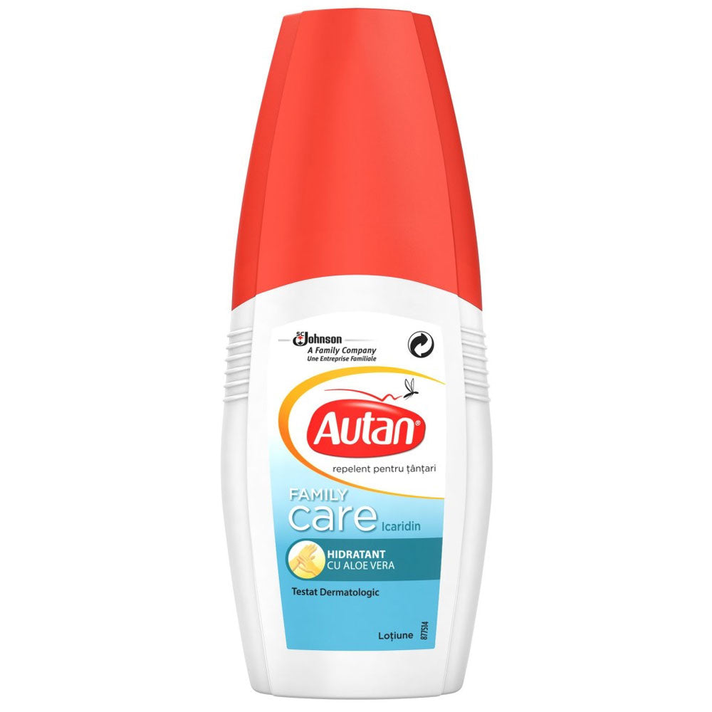 Lotiune spray impotriva tantarilor Autan Family Care, 100ml