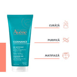 Gel de curatare Cleanance pentru Ten cu Tendinta Acneica, 200ml, Avene