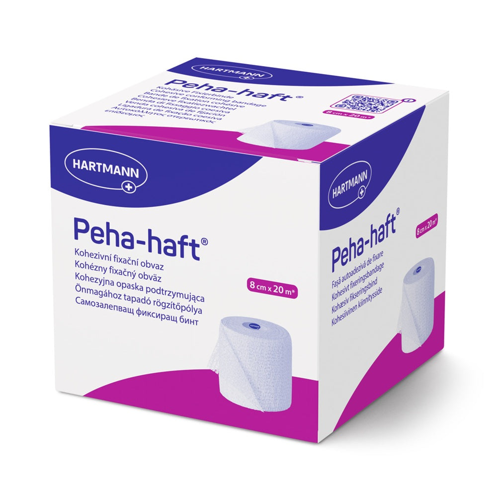 Bandaj elastic de fixare Peha-Haft, 12cm x 20m, Hartmann