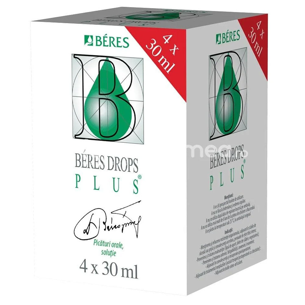Picaturi orale Beres Drops Plus, 100ml, Beres Pharmaceuticals