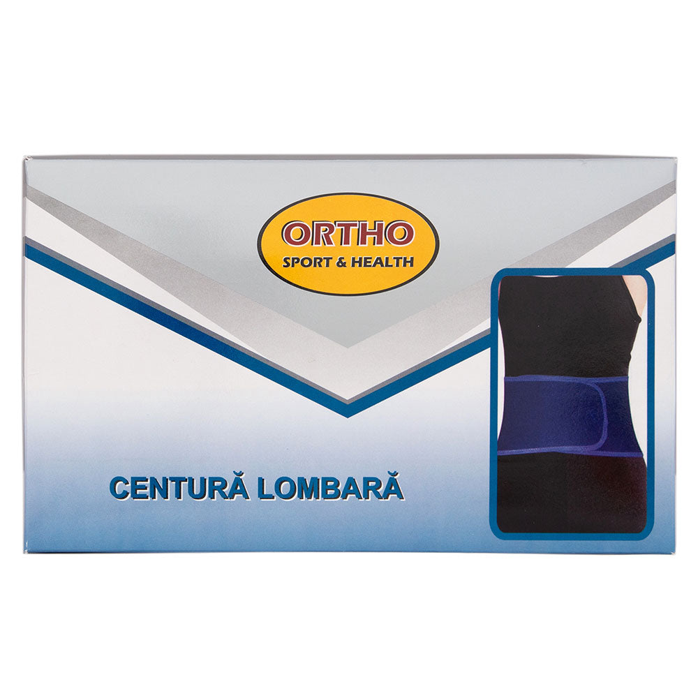 Centura lombara simpla reglabila, Marimea M, Ortho Sport & Health