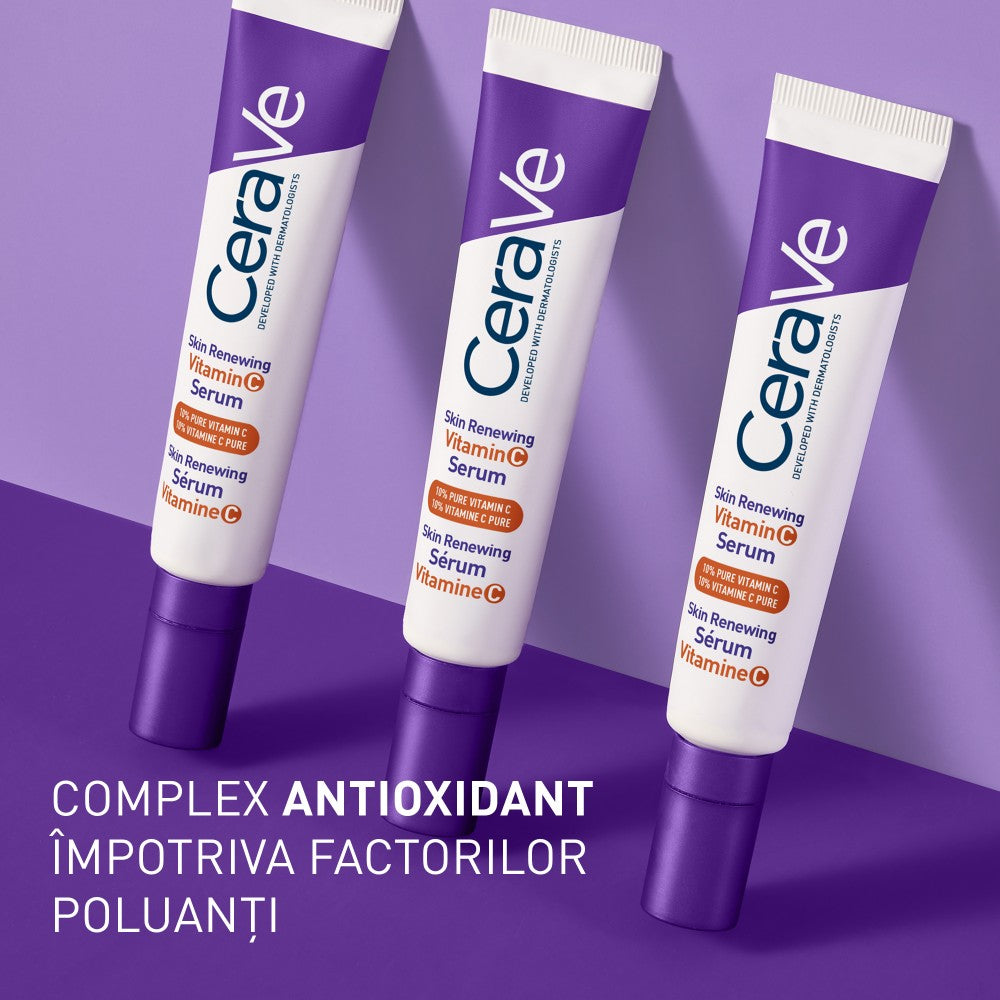 Serum cu vitamina C Skin Renewing, 30 ml, CeraVe