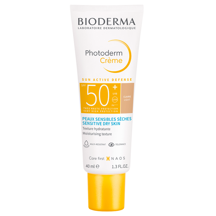 Crema colorata cu SPF50+ Photoderm, Nuanta Claire, 40ml, Bioderma