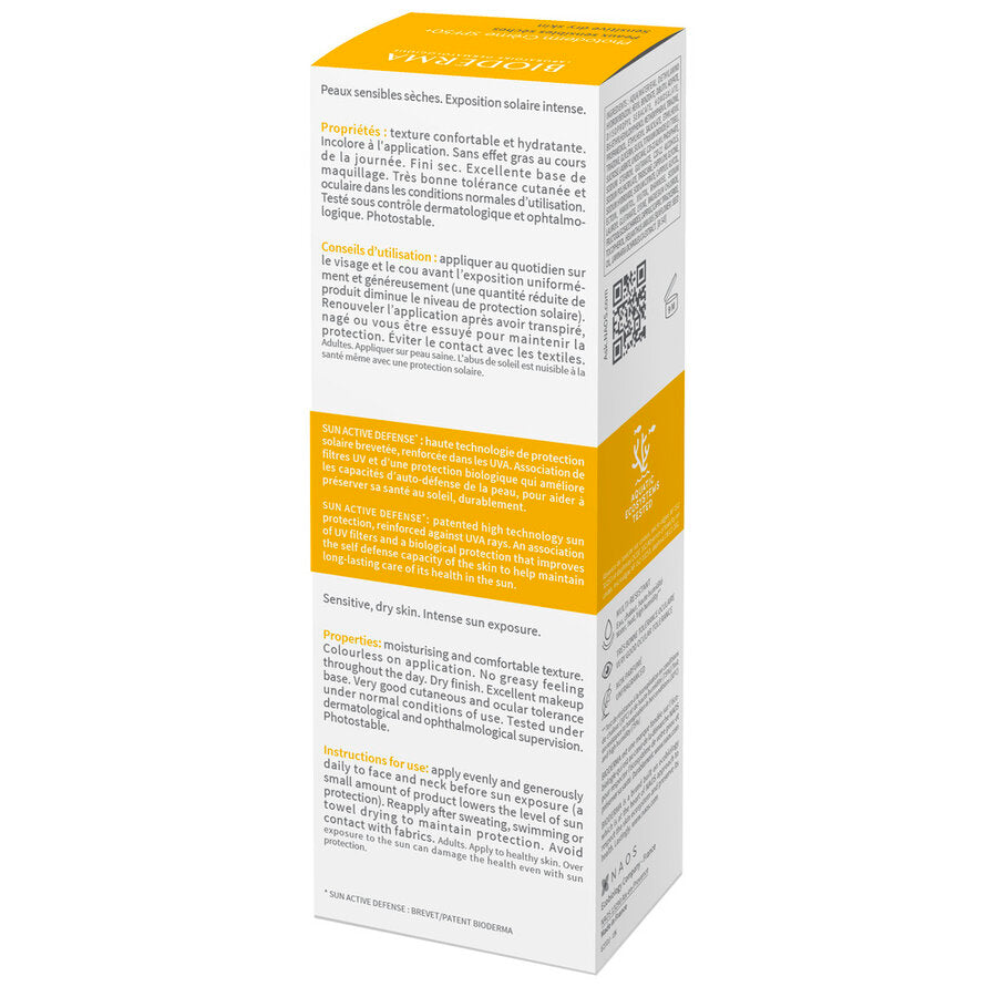 Crema pentru ten sensibil uscat cu SPF50+ Photoderm, 40ml, Bioderma