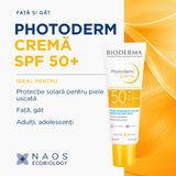 Crema pentru ten sensibil uscat cu SPF50+ Photoderm, 40ml, Bioderma