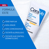 Crema hidratanta de fata cu protectie solara SPF 30 pentru ten normal si uscat, 52 ml, CeraVe