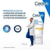 Crema hidratanta pentru ten normal-uscat cu SPF50, 52 ml, CeraVe