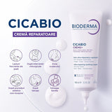 Crema reparatoare pentru leziuni superficiale, arsuri si cicatrici Cicabio Creme+, 100ml, Bioderma