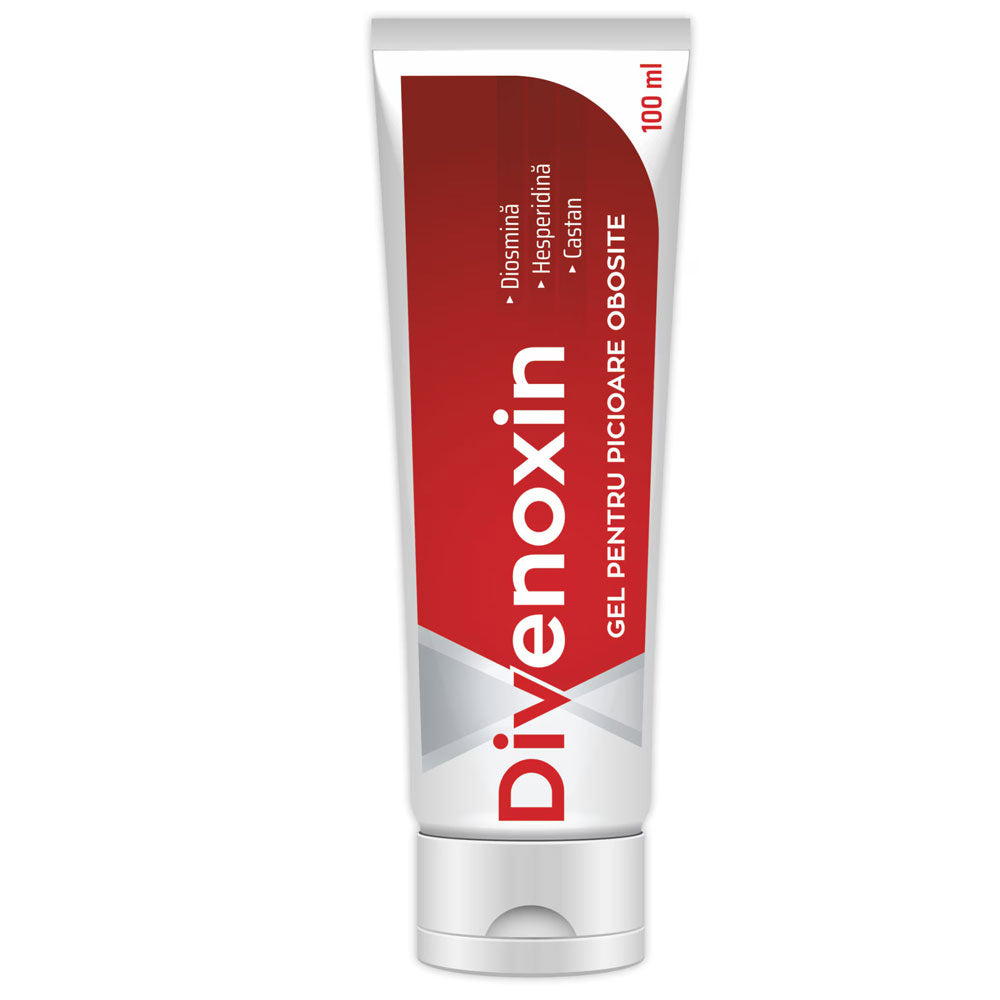 Divenoxin Gel pentru Picioare Obosite, 100ml, Zdrovit
