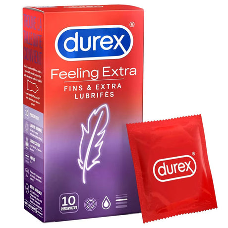Prezervative Feel Extra, 10 Bucati, Durex