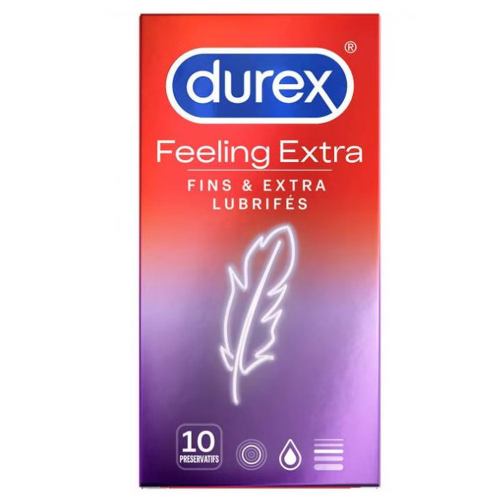 Prezervative Feel Extra, 10 Bucati, Durex