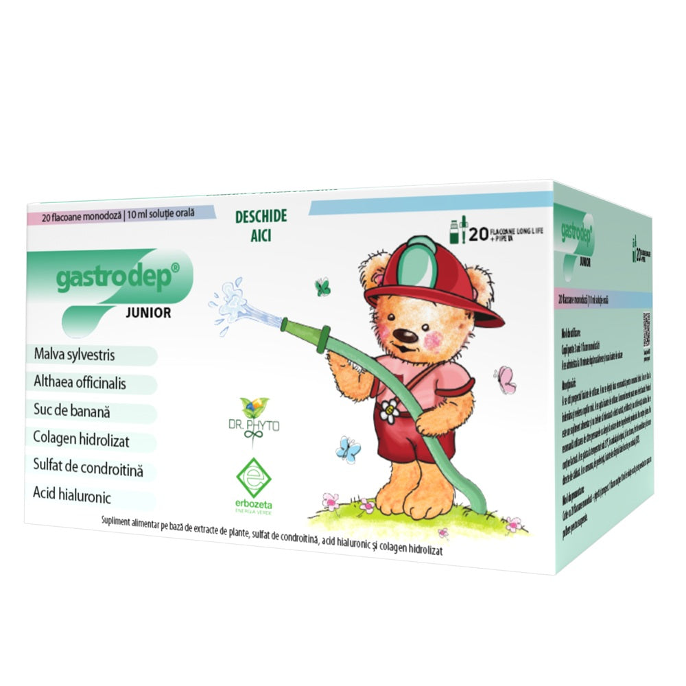 Gastrodep Junior, 20 flacoane, Dr. Phyto