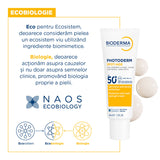 Gel-crema cu efect antioxidant impotriva petelor brune Photoderm Spot-Age, SPF50+, 40ml, Bioderma