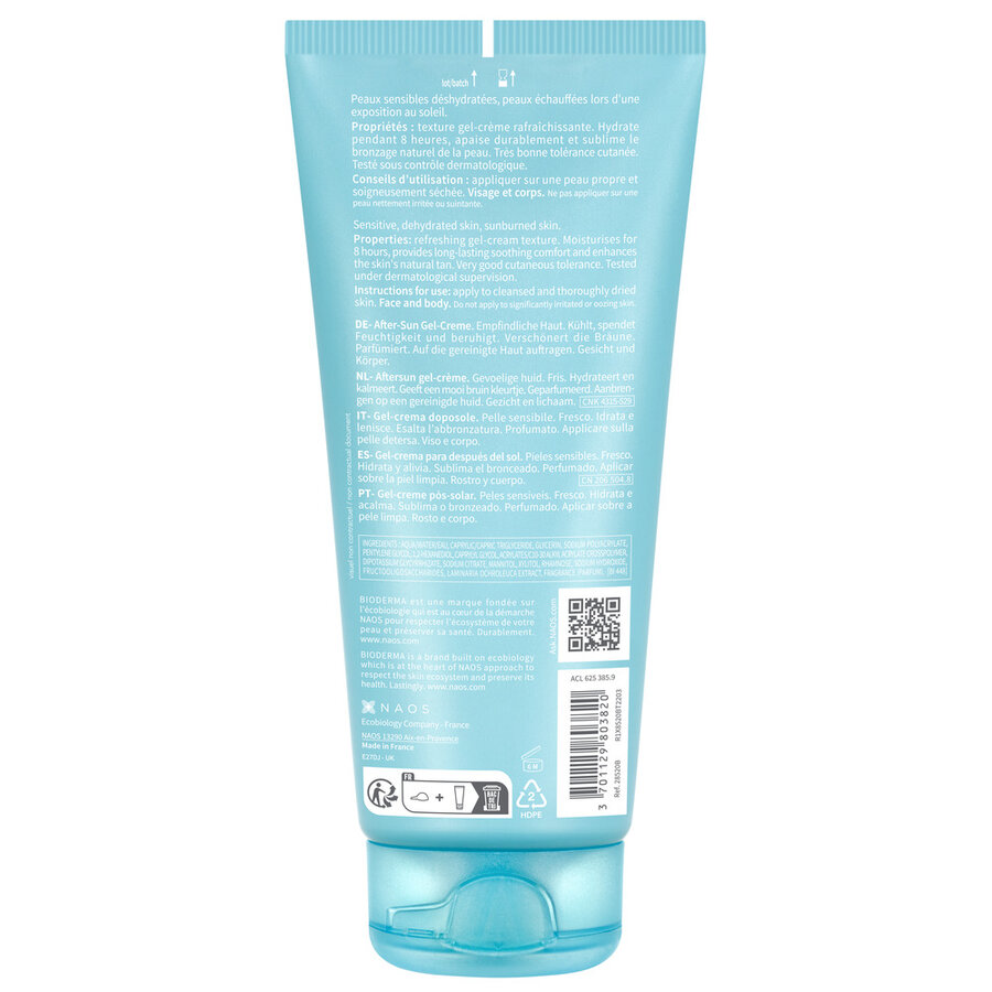 Gel-crema reparatoare dupa plaja Photoderm, 200ml, Bioderma