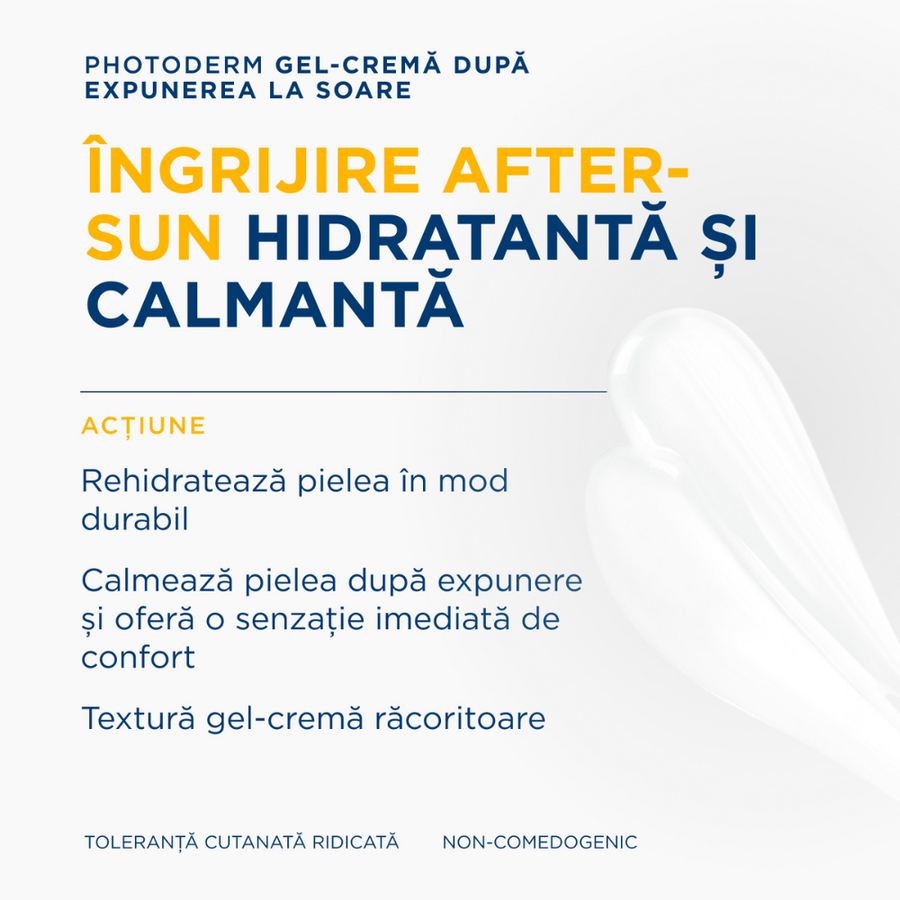 Gel-crema reparatoare dupa plaja Photoderm, 200ml, Bioderma