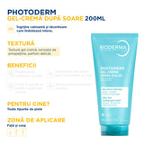 Gel-crema reparatoare dupa plaja Photoderm, 200ml, Bioderma