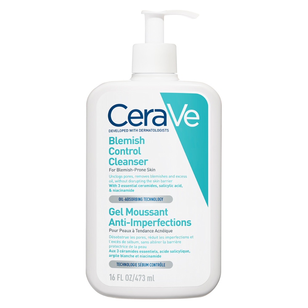 Gel de curatare spumant anti-imperfectiuni Blemish Control Cleanser, 473 ml, Cerave