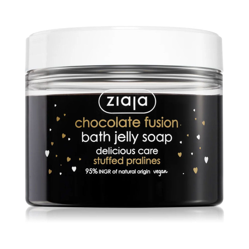 Gel de dus cu ciocolata Chocolate Fusion Bath Jelly Soap, 260ml, Ziaja