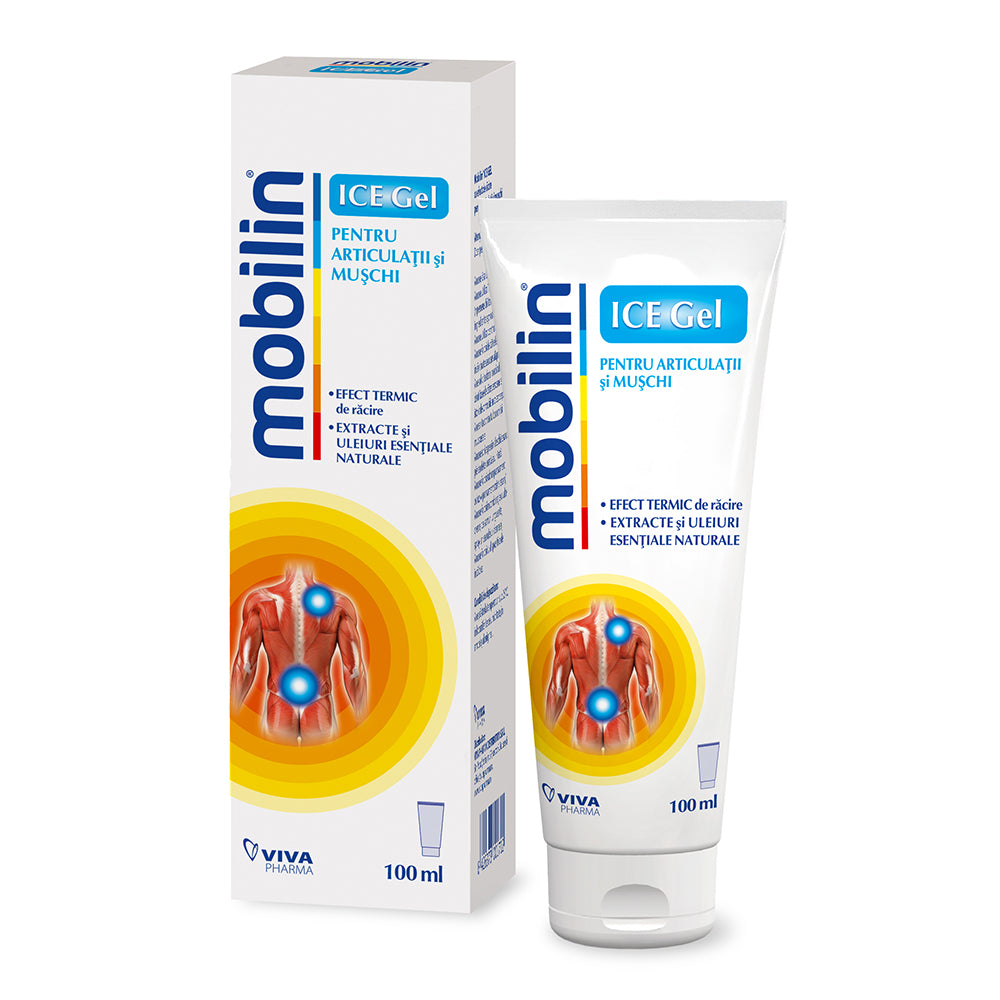 Gel pentru articulatii si muschi, 100ml, Mobilin Ice
