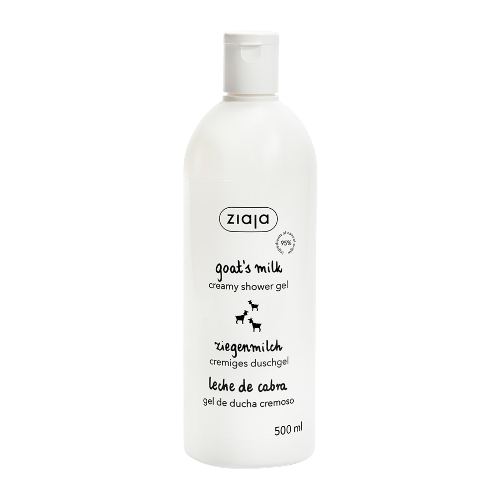 Gel de dus crema cu lapte de capra, 500 ml, Ziaja