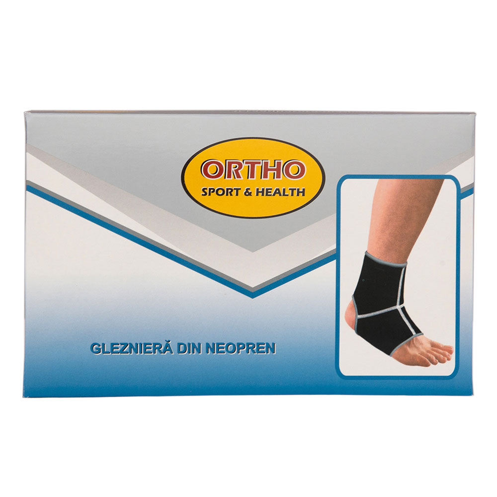 Orteza din neopren pentru articulatia gleznei, Marimea S, Ortho Sport & Health