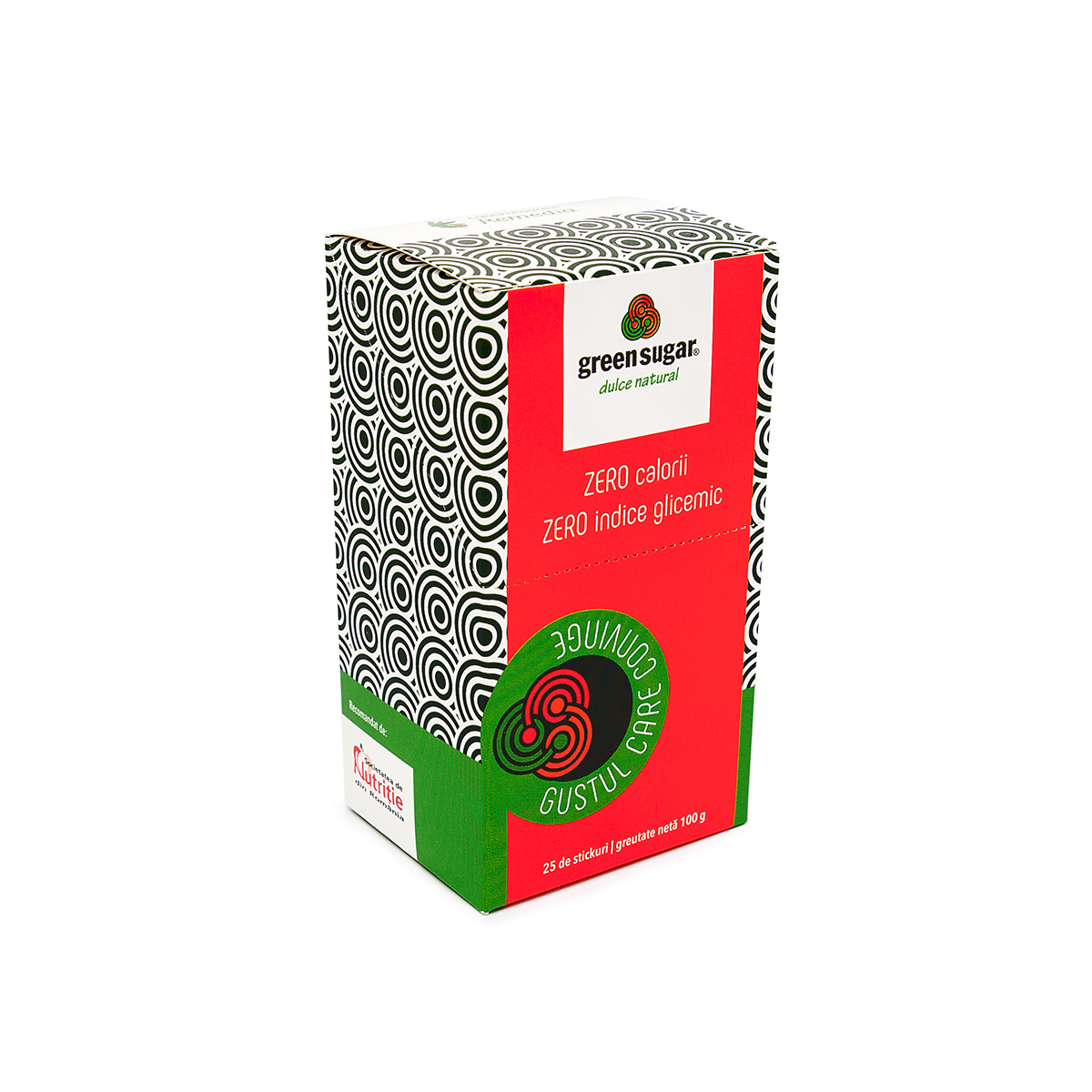 Green Sugar indulcitor natural Stick-uri, 50 bucati, Remedia