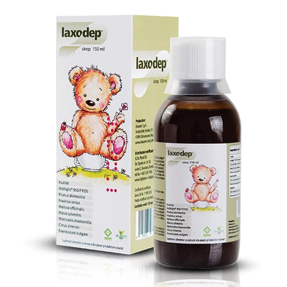 Sirop pentru copii Laxodep, 150ml, Dr. Phyto