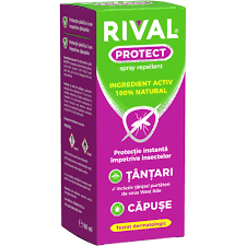 Rival Protect Spray Repellent, 100ml, Fiterman Pharma