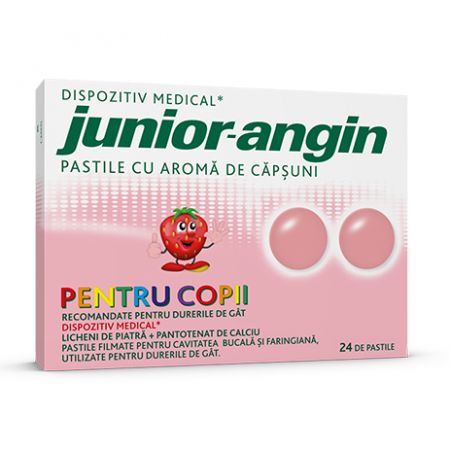 Junior Angin Capsuni, 24Pastile