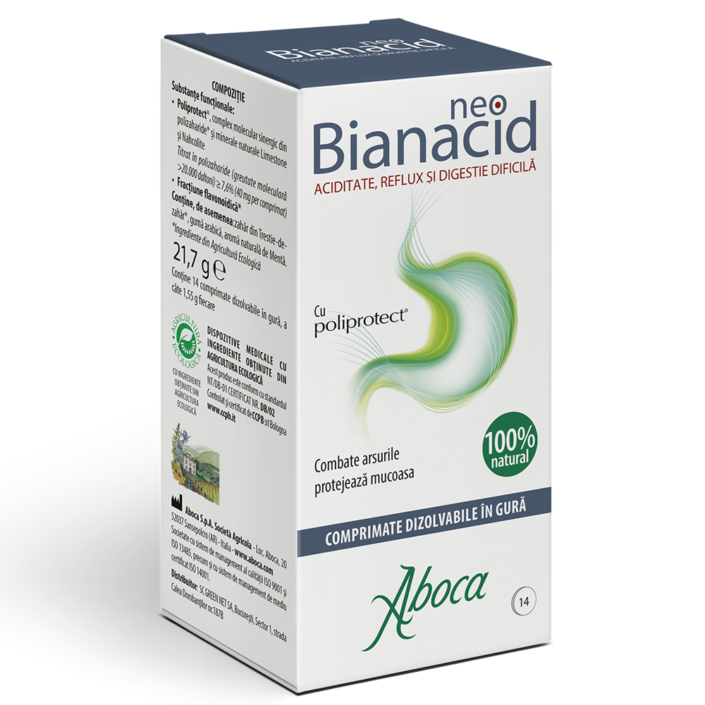 Aboca Neobianacid, 14 Tablete