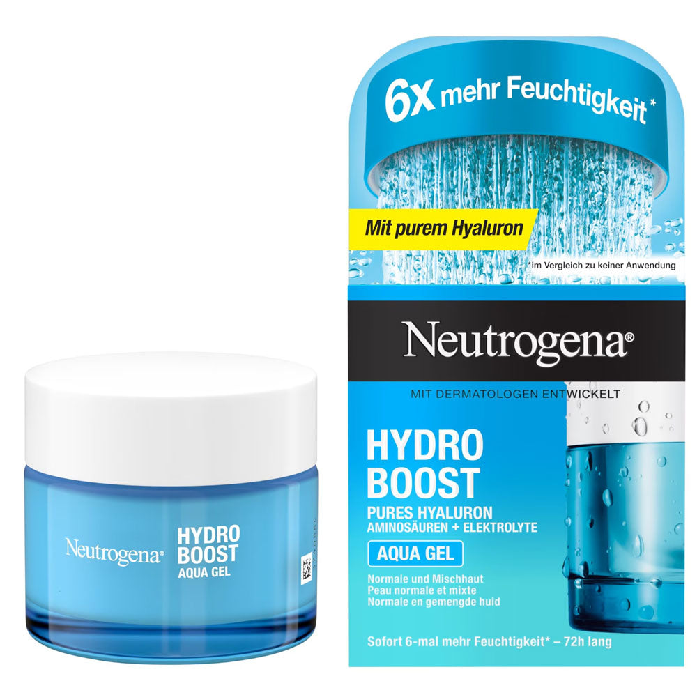 Crema hidratanta pentru ten normal si mixt Hydro Boost Aqua, 50ml, Neutrogena