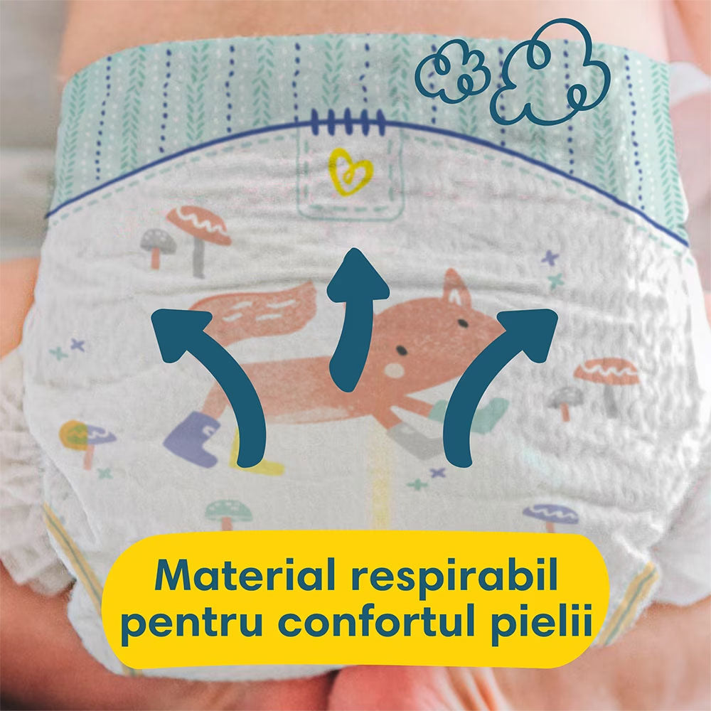 Scutece pentru bebelusi Premium Care, Marimea 2, 4-8kg, 23 Bucati, Pampers