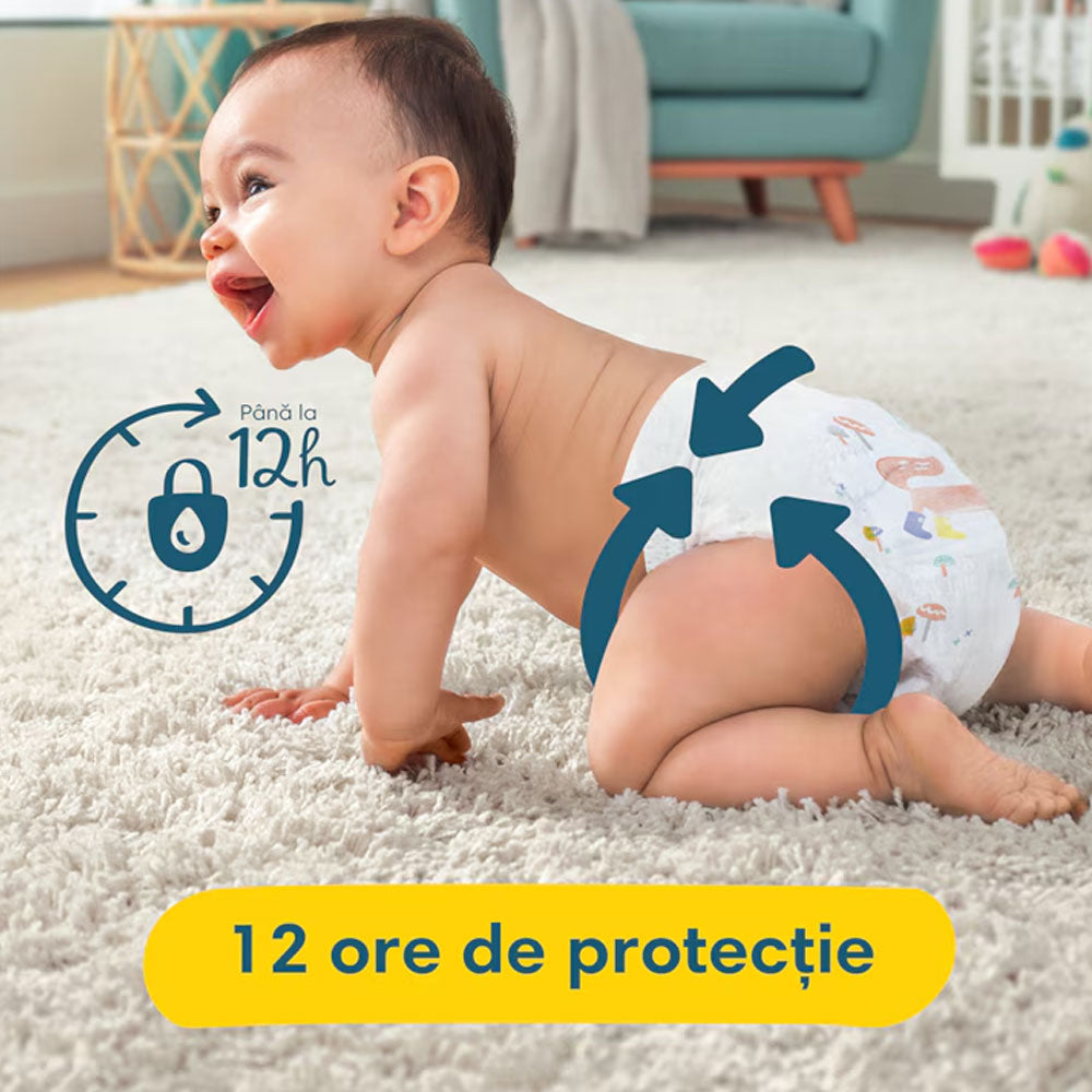 Scutece pentru bebelusi Premium Care, Marimea 2, 4-8kg, 23 Bucati, Pampers