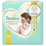 Scutece pentru bebelusi Premium Care, Marimea 2, 4-8kg, 23 Bucati, Pampers