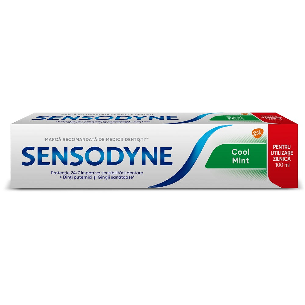 Pasta de dinti Cool Mint, 100ml, Sensodyne