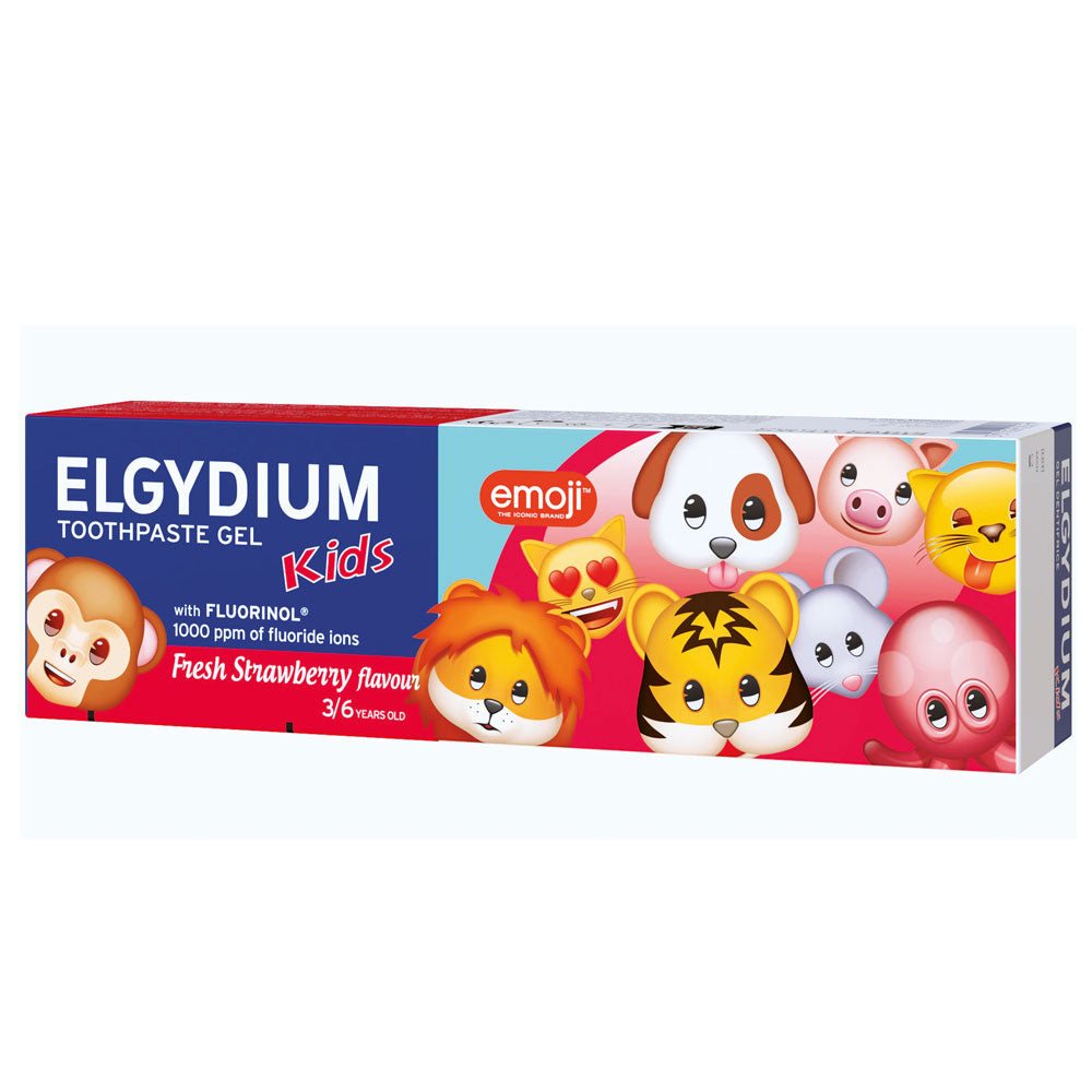 Pasta de dinti Elgydium cu Aroma de Capsuni, 3-6 ani, 50ml, Elgydium