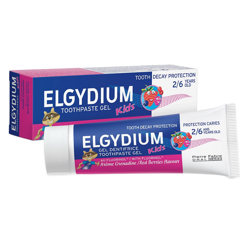 Pasta de dinti Elgydium cu Aroma de Fructe de Padure, 50ml, Elgydium